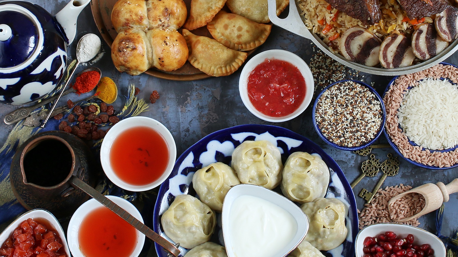 Узбекский дастархан узбекская кухня