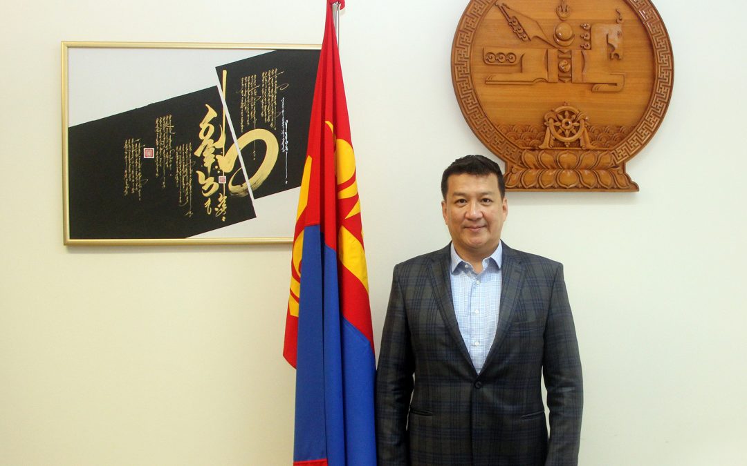 HE Tumur Lkhagvadorj: Mongolian Ambassador is New Dean