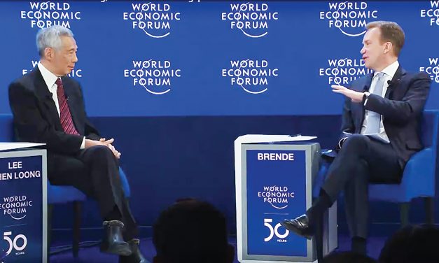PM Lee @ Davos WEF Interview: Concerns about US, China and Globalisation