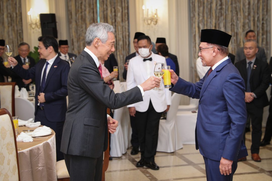 Pm Lee Welcomed Malaysian Pm Anwar Ibrahim To The Istana January Indiplomacy