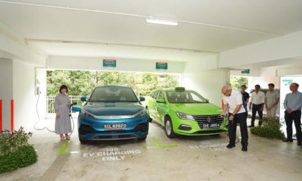 Singapore’s First EV Charging Stations Now Operational