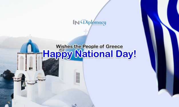 INDiplomacy wishes Greece a happy 202nd National Day!  🎉 #GreeceNationalDay #INDiplomacy