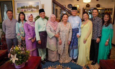 Singaporean Minister Dr Maliki Bin Osman Visits Brunei for Hari Raya Aidilfitri