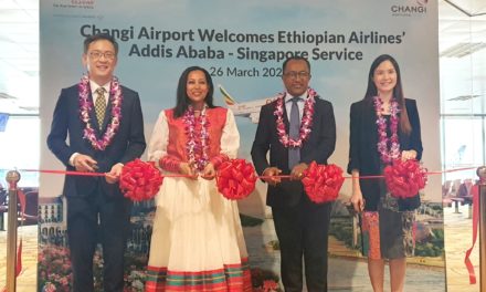 Ethiopian Airline Re-Opens in Singapore