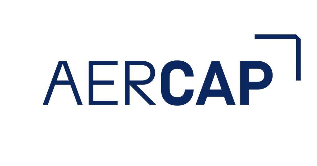 AERCAP logo in white background