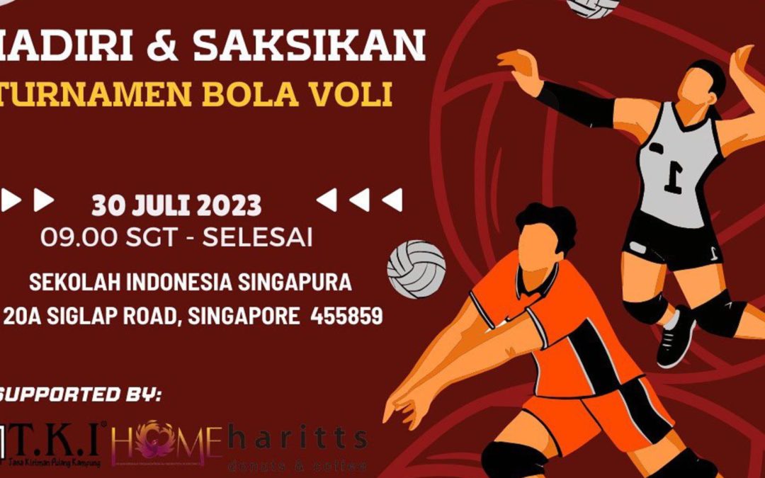 A Grand Celebration of Volleyball and Indonesian Unity!