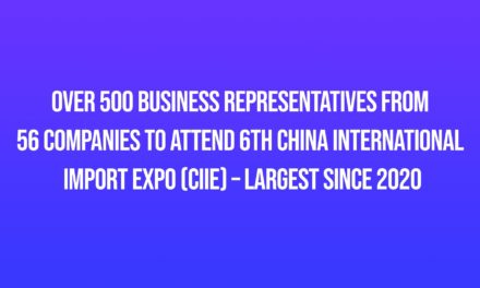 SBF Leads 500 Business Representatives to 6th China International Import Expo in November