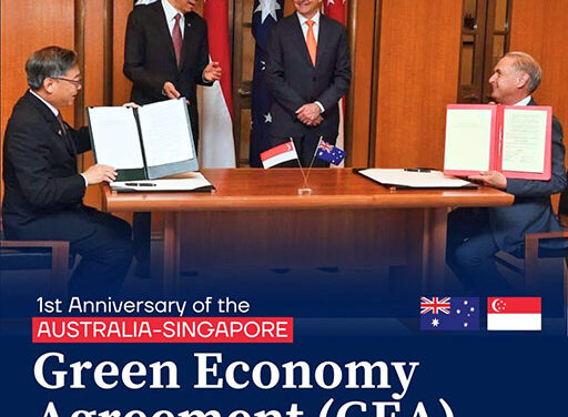 Australia and Singapore Celebrate First Anniversary of Green Economy Agreement