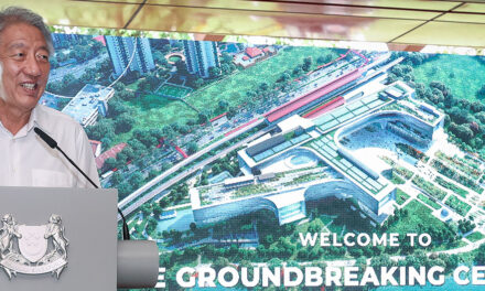 SM Teo Chee Hean at the New Science Centre Groundbreaking Ceremony