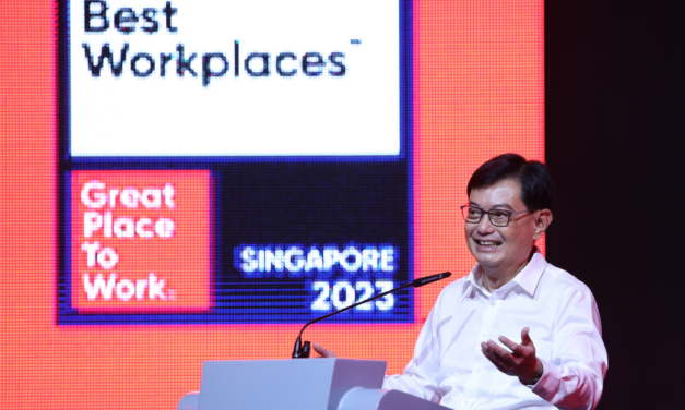 DPM Heng Swee Keat Addresses Singapore Best Workplaces Awards 2023