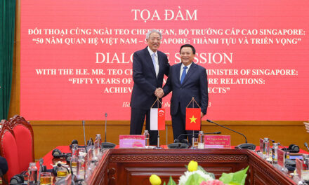 Senior Minister Teo Chee Hean Strengthens Vietnam-Singapore Relations at Ho Chi Minh National Academy of Politics Dialogue Session