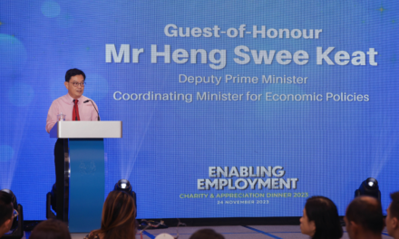 DPM Heng Swee Keat Commends Bizlink Centre’s Efforts at Enabling Employment Charity Dinner