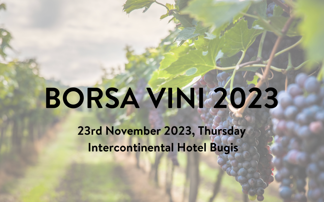 Spotlight on Excellence: Borsa Vini 2023 Showcases Italy’s Finest Wines in Singapore