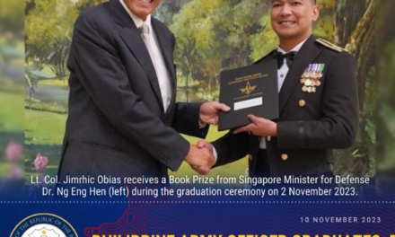 Philippine Army Officer Excels at Goh Keng Swee Command and Staff College