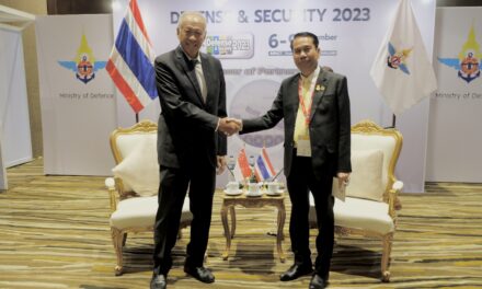 Minister for Defence Attends Thailand’s Defense & Security 2023 Exhibition