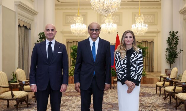 Presentation of Credentials Ceremony Welcomes Three New Ambassadors to Singapore, 31 October 2023