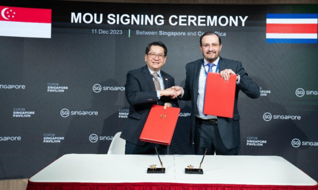 Singapore and Costa Rica Sign Memorandum of Understanding to Collaborate on Carbon Credits
