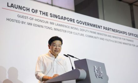 DPM Lawrence Wong at the Launch of the Singapore Government Partnerships Office