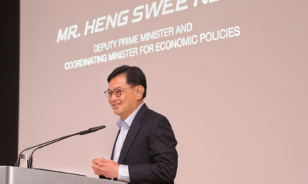 DPM Heng Swee Keat Addresses Singtel’s ‘Unfolding a New Era’ Event
