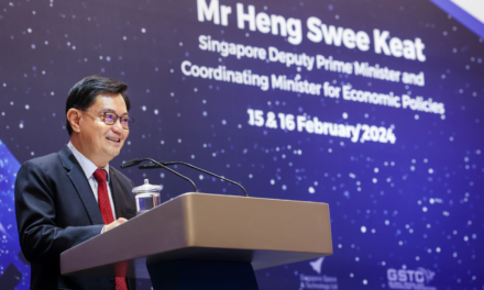 DPM Heng Swee Keat Highlights the Potential of Space Technology at the Global Space and Technology Convention 2024