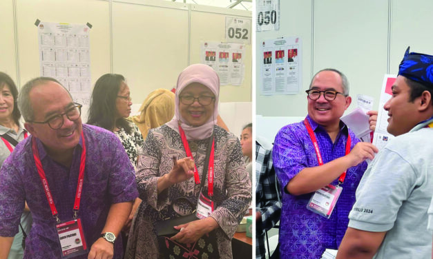 Indonesians in Singapore Cast Their Votes for Next President