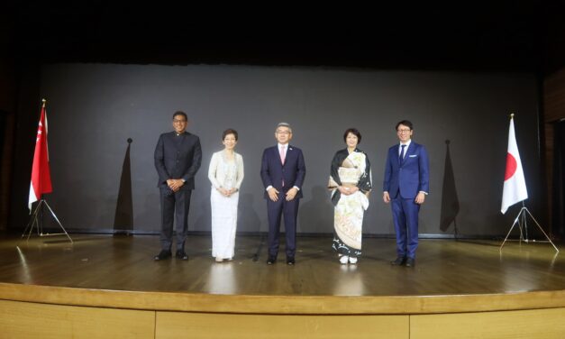 Japan-Singapore Friendship Celebrated at Emperor’s Birthday Reception