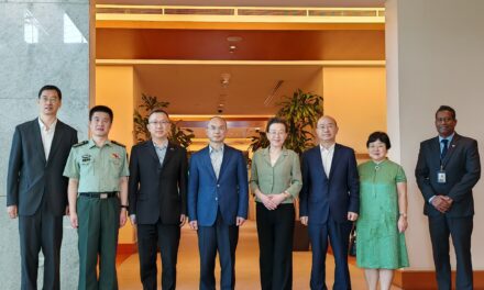 New China Ambassador to Singapore-Designate Arrive in Singapore