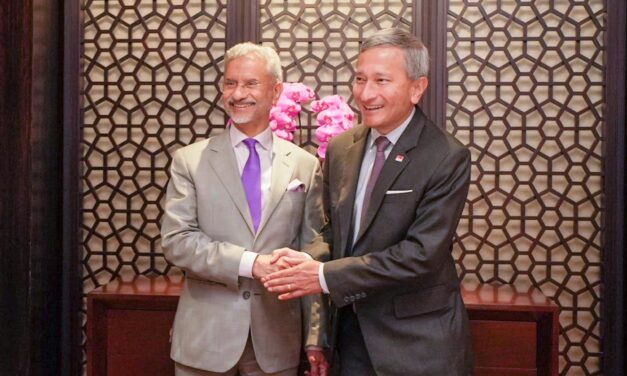 Singapore Welcomes Indian External Affairs Minister Dr. S. Jaishankar