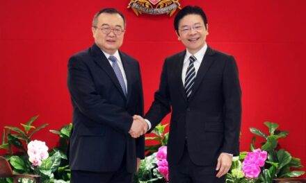Official Visit by Chinese Minister Liu Jianchao to Singapore