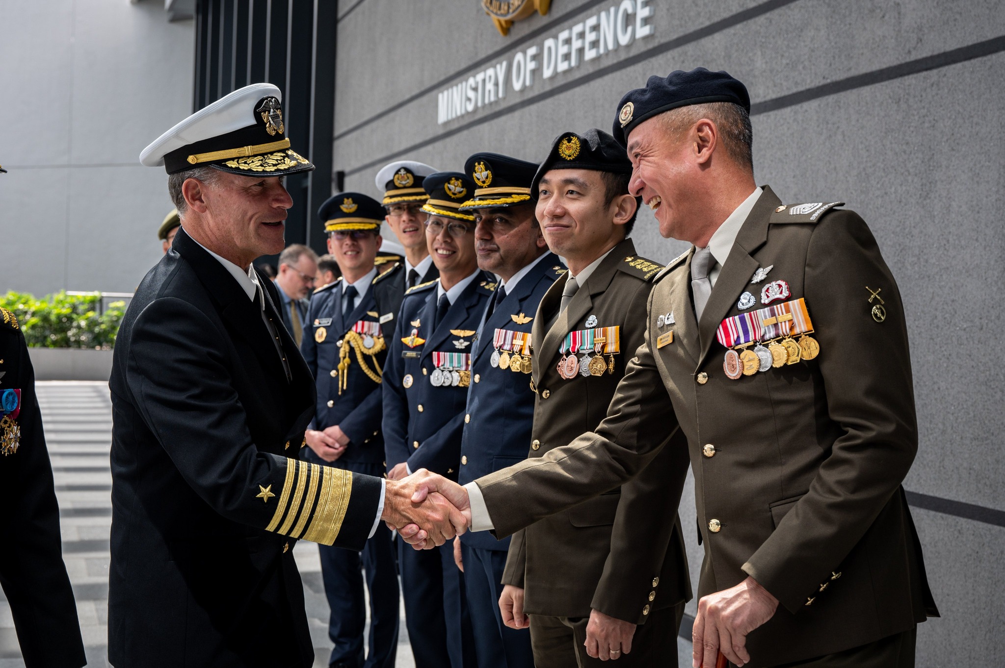 INDOPACOM Commander Admiral John C. Aquilino Awarded Singapore's ...