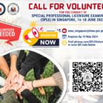 Migrant Workers Office-Singapore Calls for Volunteers to Support Special Licensure Examination