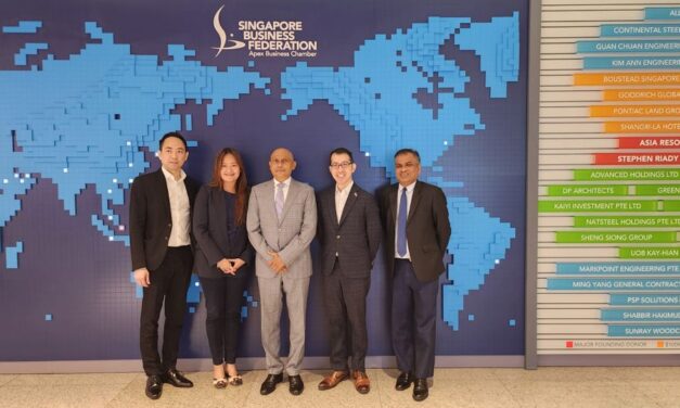 Sri Lankan High Commissioner Meets with Singapore Business Federation’s Executive Directors to Enhance Bilateral Business Relations