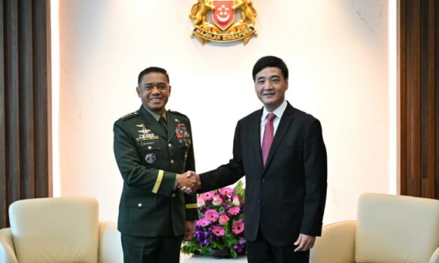 AFP Chief of Staff General Romeo S. Brawner Jr. Meets with Singaporean Defense Officials