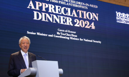 Senior Minister Teo Chee Hean Commends Singapore Children’s Society at Appreciation Dinner