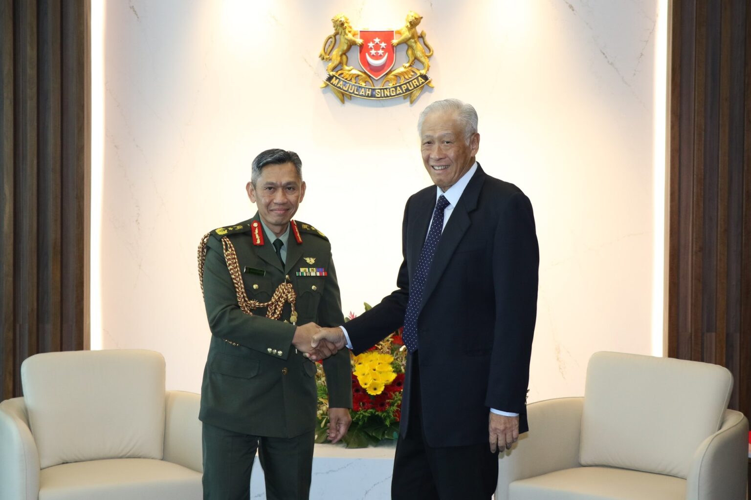 Commander of the Royal Brunei Land Forces Visits Singapore | Indiplomacy