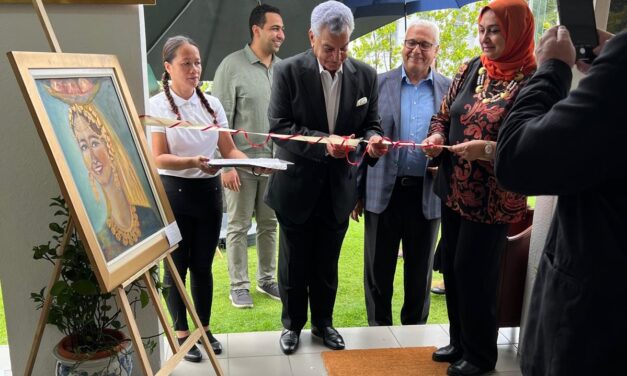 A Fusion of Cultures: Art Exhibition held