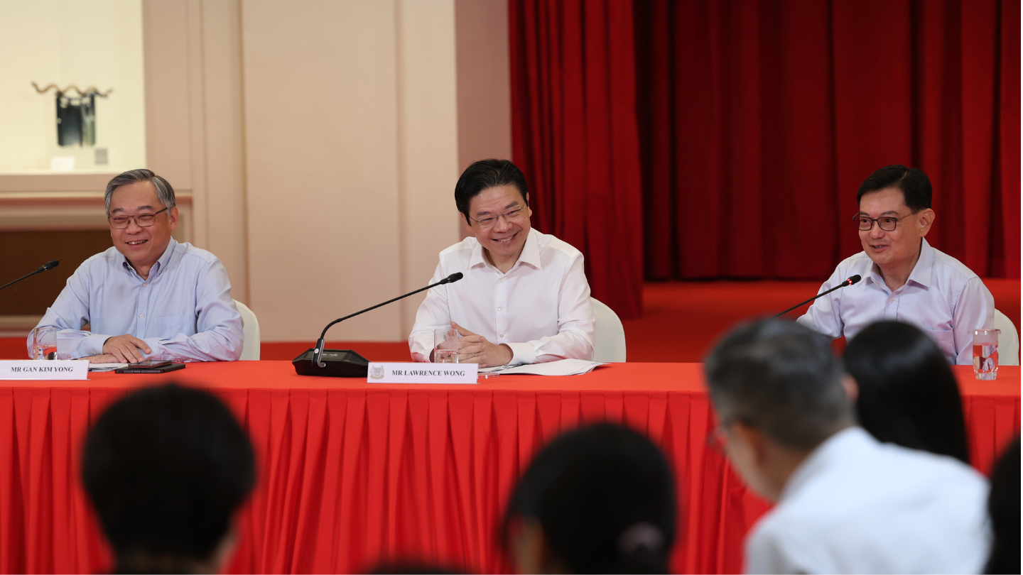 Minister Gan Kim Yong Speaks At Cabinet Reshuffle Press Conference