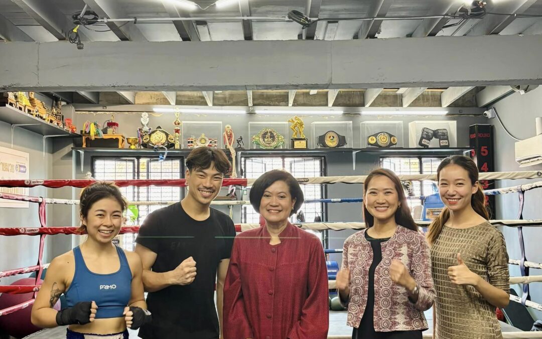 Ambassador Ureerat Chareontoh Visits Eminent Air Boxing Gym to Discuss Inaugural Muaythai Festival in Singapore
