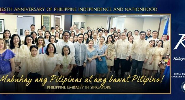 Philippine Embassy in Singapore Commemorates 126th Philippine Independence Anniversary