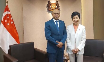 High Commissioner of Sri Lanka Meets Singapore’s Minister for Sustainability and Environment