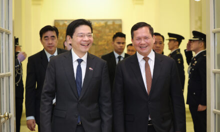 PM Lawrence Wong Hosts Official Dinner for Cambodian PM Hun Manet