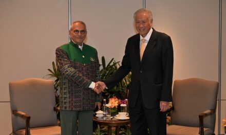 Minister for Defence Calls on Timor-Leste President José Ramos-Horta