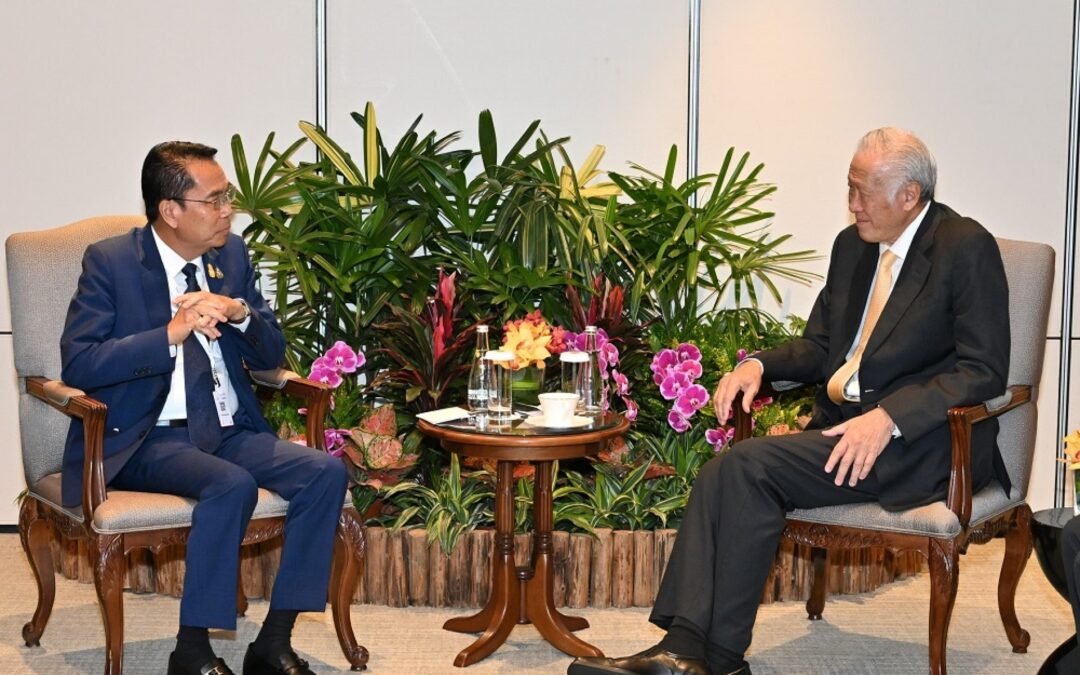 Minister for Defence Reaffirms Strong Defence Ties at 21st Shangri-La Dialogue