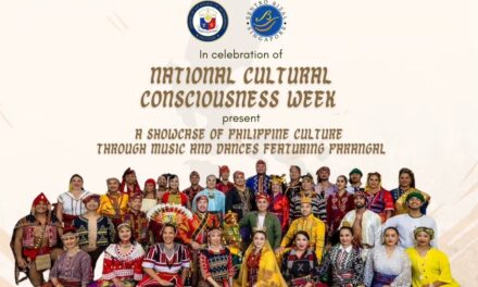 Philippine Embassy in Singapore to Celebrate National Cultural Consciousness Week with Cultural Showcase