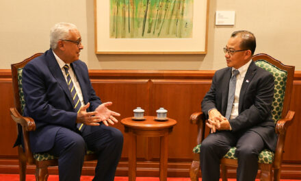 Singapore’s Parliamentary Speaker Welcomes Egyptian Ambassador to Strengthen Parliamentary Ties