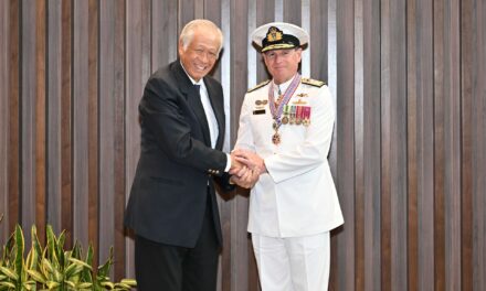 Australian Chief of Navy Receives Singapore’s Meritorious Service Medal (Military)