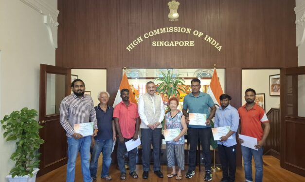 Indian High Commissioner Recognizes Cleaning Staff and Leads Cleanliness Drive at Staff Quarters