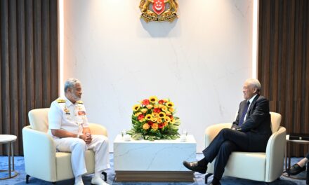 Malaysian Navy Chief’s Visit Reinforces Strong Defence Relations with Singapore