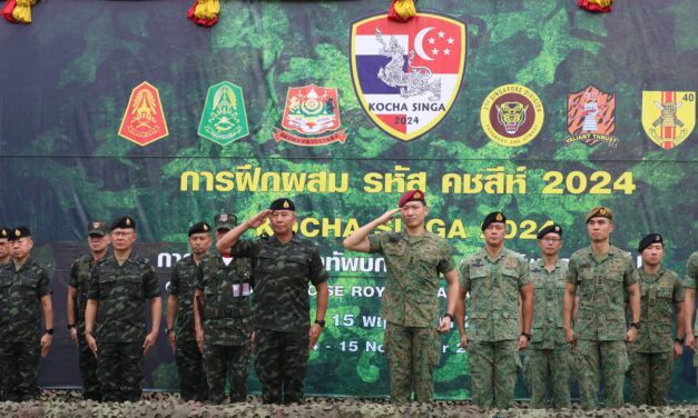 24th Exercise Kocha Singa Strengthens Singapore-Thailand Bilateral Defence Ties