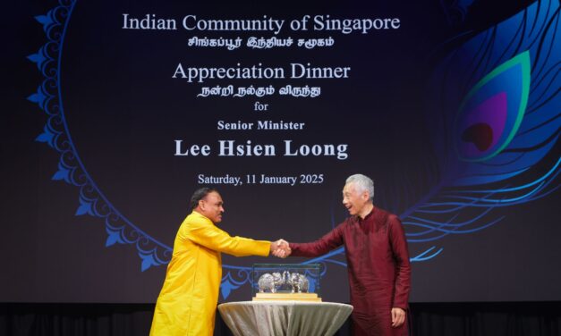 Singaporean Indian Community Hosts Appreciation Dinner for Senior Minister Lee Hsien Loong